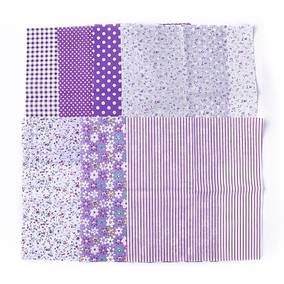 Printed Cotton Fabric AJEW-WH0021-62A-1