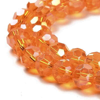 Transparent Glass Beads LS-EGLA-A035-T8mm-B05-1