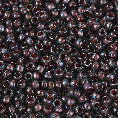Picasso Cylinder Glass Seed Beads SEED-N011-01C-1