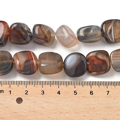 Natural Agate Beads Strands G-H295-D01-16-1