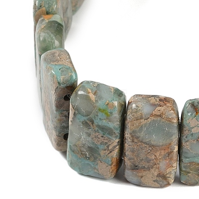 Assembled Natural Shoushan Stone/Larderite Beads Strands G-L604-F02-01-1