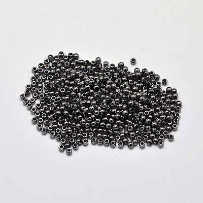 Brass Beads KK-F0317-4mm-01B-NR-1