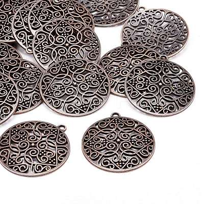 Alloy Pendants PALLOY-ZN33091-R-FF-1