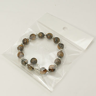 Fashion Gemstone Beaded Bracelets BJEW-JB00858-05-1