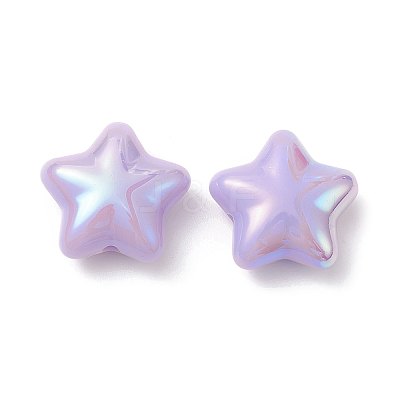 UV Plating Acrylic Beads PACR-R249-05-1