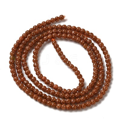Synthetic Goldstone Beads Strands G-B090-A08-01-1