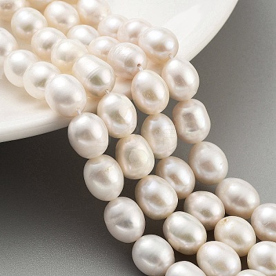 Natural Cultured Freshwater Pearl Beads Strands PEAR-P062-13E-X-1