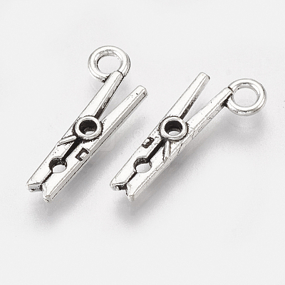 Tibetan Style Alloy Pendants TIBEP-T052-08AS-RS-1
