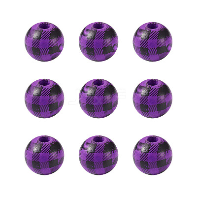 Natural Wooden Beads WOOD-TAC0010-05N-1