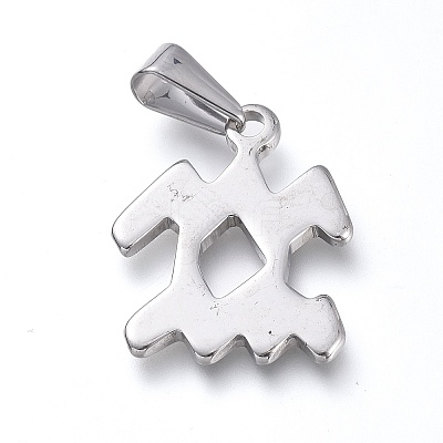 Non-Tarnish 304 Stainless Steel Pendants LS-STAS-L210-06L-P-01-1
