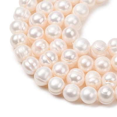 Natural Cultured Freshwater Pearl Beads Strands PA-CBABE82-11A-1