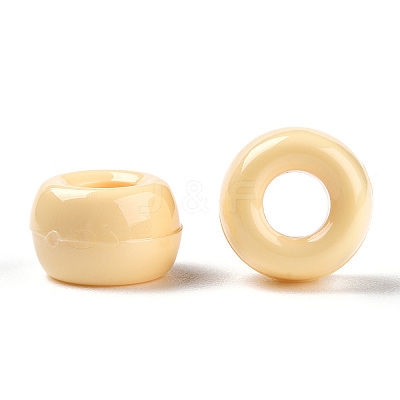 Opaque Plastic Beads KY-T025-01-F17-1