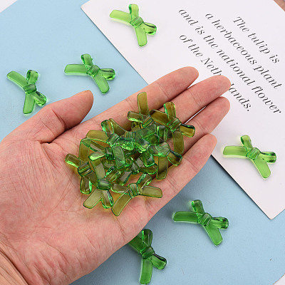Transparent Acrylic Beads TACR-S154-55B-925-1