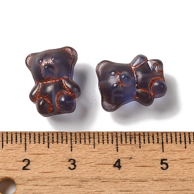 Transparent Lampwork Beads LAMP-P065-06A-04-1
