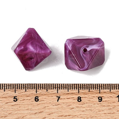 Opaque Acrylic Beads LS-OACR-D320-02L-1