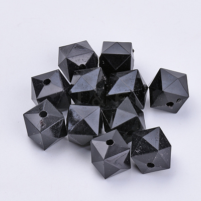 Transparent Acrylic Beads TACR-Q259-10mm-V72-1