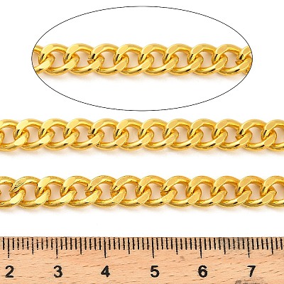 Stainless Steel Curb Chains CHS-G040-02G-1