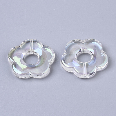 Transparent Acrylic Beads PACR-R246-031-1