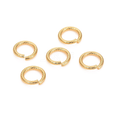304 Stainless Steel Open Jump Rings STAS-I150-08C-G-1