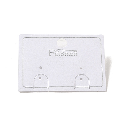 Paper & Plastic Earring Display Card with Word Fashion X-CDIS-L009-12-1