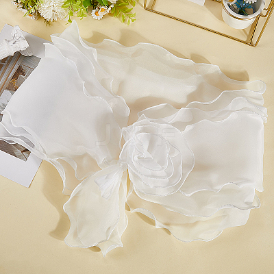 Chiffon Shawl AJEW-WH20054-037A-1
