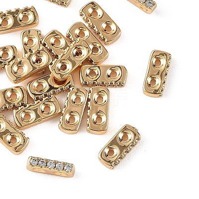 SHEGRACE Brass Micro Pave Clear Cubic Zirconia Multi-Strands Links XGRQ5S564-849-G-1