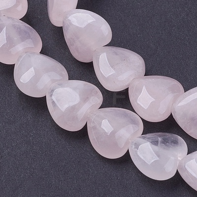 Girlfriend Valentines Day Ideas Natural Rose Quartz Bead Strands G-R190-20mm-18-1