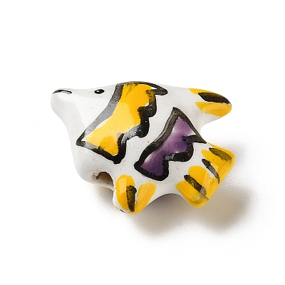 Handmade Porcelain Beads PORC-Z006-01D-1