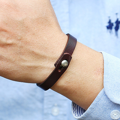 Punk Retro Ethnic Style Handmade Leather Bracelet Couple Literary Hand Strap Men LS-ST7867175-1