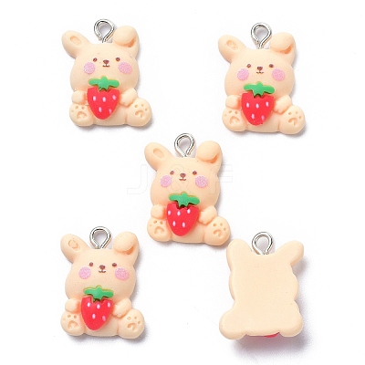 Resin Pendants X-RESI-G026-09-1