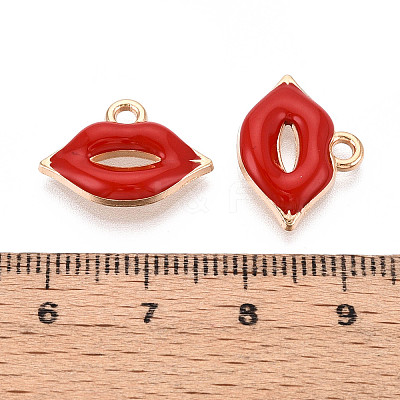 Alloy Enamel Pendants X-ENAM-S121-093-1