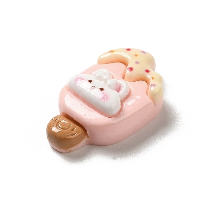Opaque Resin Imitation Food Decoden Cabochons CRES-H001-02B-1