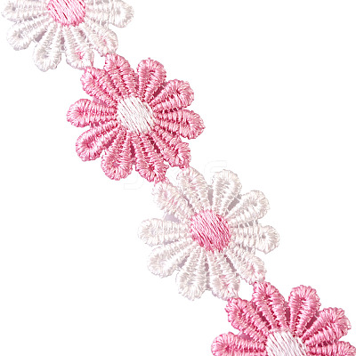 Colorful Polyester Lace Trim OCOR-TA0001-34C-1