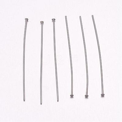 304 Stainless Steel Flat Head Pins STAS-H358-09B-1