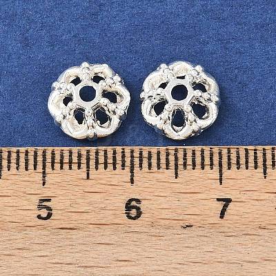 Alloy Flower Bead Caps & Cones PALLOY-J357-02S-1