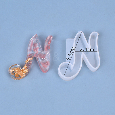 Letter DIY Silicone Molds LS-DIY-I034-08N-1