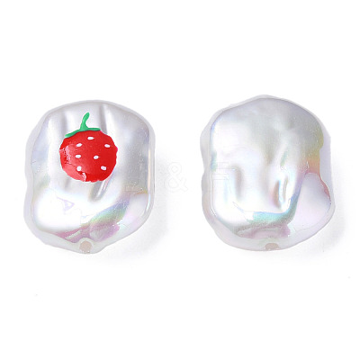 ABS Plastic Imitation Pearl Beads KY-N015-167-1