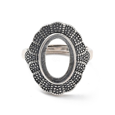925 Sterling Silver Adjustable Ring Components STER-C011-03AS-1