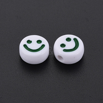 Opaque Acrylic Beads MACR-N008-55-C01-1