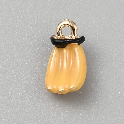 Alloy Enamel Pendants FIND-CJC0024-48G-1