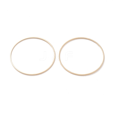 Brass Linking Rings KK-Y003-03M-G-1