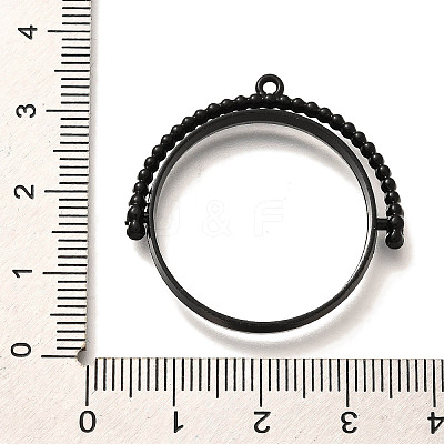 Alloy Open Back Bezel Pendants PALLOY-I223-01EB-1