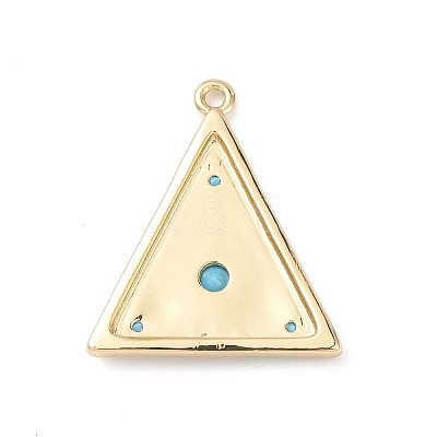 Rack Plating Brass Pendants X-KK-L155-51G-1
