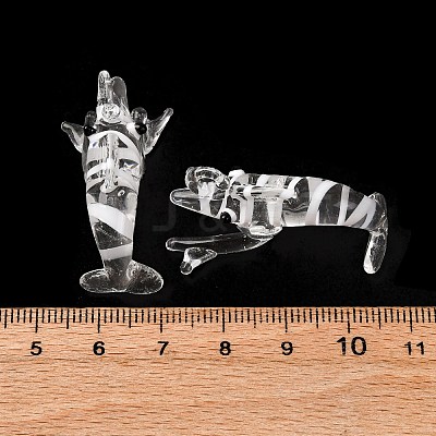 Handmade Lampwork Pendants LAMP-Z013-02G-1