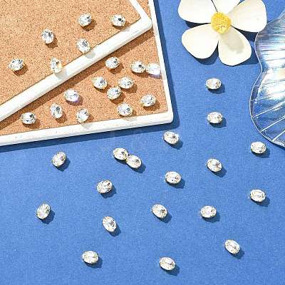 Preciosa® MAXIMA Crystal Sew-On Cups Y-PRC-SB8-00030-G-1