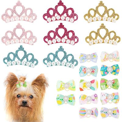 Pet's Hair Accessories Kits AJEW-CA0003-26-1