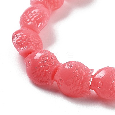 Synthetic Coral Carved Beads Strands CORA-C003-13B-05-1