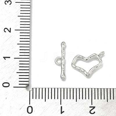 925 Sterling Silver Toggle Clasps STER-A051-01B-P-1
