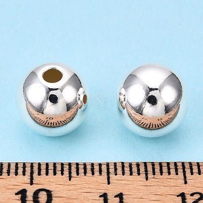 925 Sterling Silver Beads STER-S002-12-10mm-1