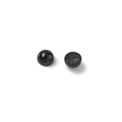 Natural Black Tourmaline Cabochons G-I295-05C-17A-01-1